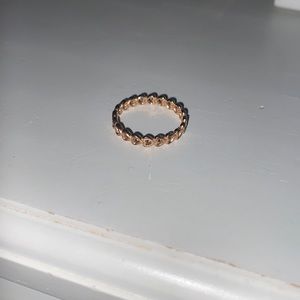 pandora heart ring size 52 in rose gold